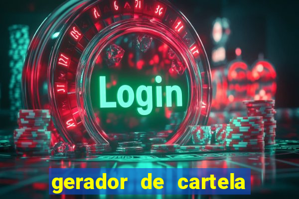 gerador de cartela de bingo